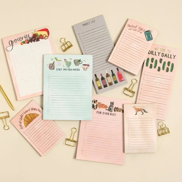 Stay Motivated Teacups 6x8 Notepad - 544831