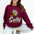 Stay Salty Anti ICE Crewneck: Protest Sweatshirt & Pro Democracy Top