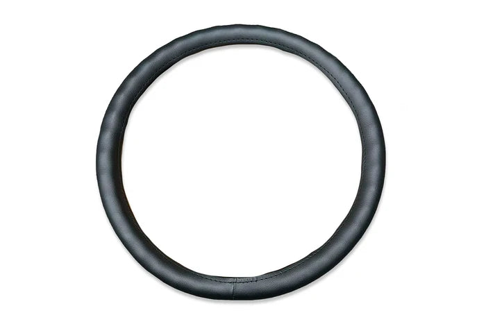 Steering Wheel Cover 18 in Black Universal Fit