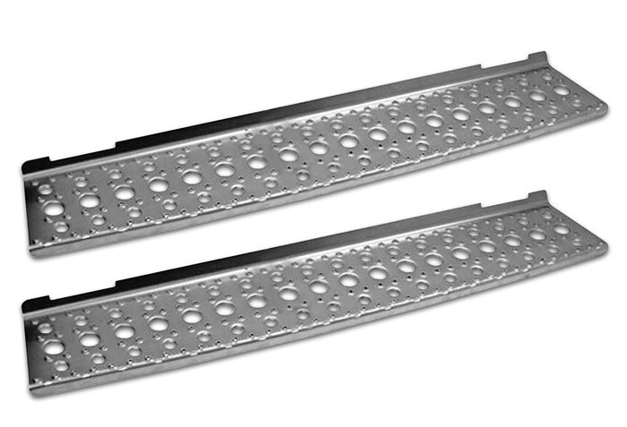 Steps 37.5" & Step Skirt of Front Side Fairing Aluminum Metal Set Driver 2008-2017 Freightliner Cascadia 125
