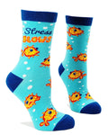 Stress Blows Ladies' Crew Socks