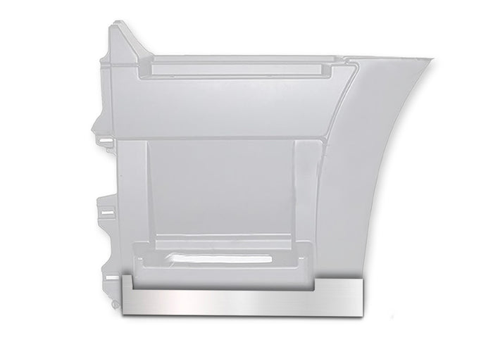 Stripe Chrome Trim for Rear Step Fairing Panel 29" (75 cm) Driver Side (12L) 2004-2017 Volvo VNL