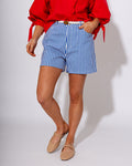 Striped Tailored Shorts