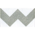 Sugar Chevron Glittered Grosgrain Ribbon - 1’’ x 20 yd