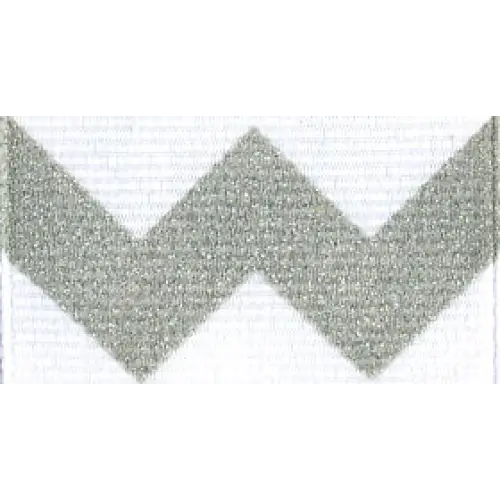 Sugar Chevron Glittered Grosgrain Ribbon - 1’’ x 20 yd