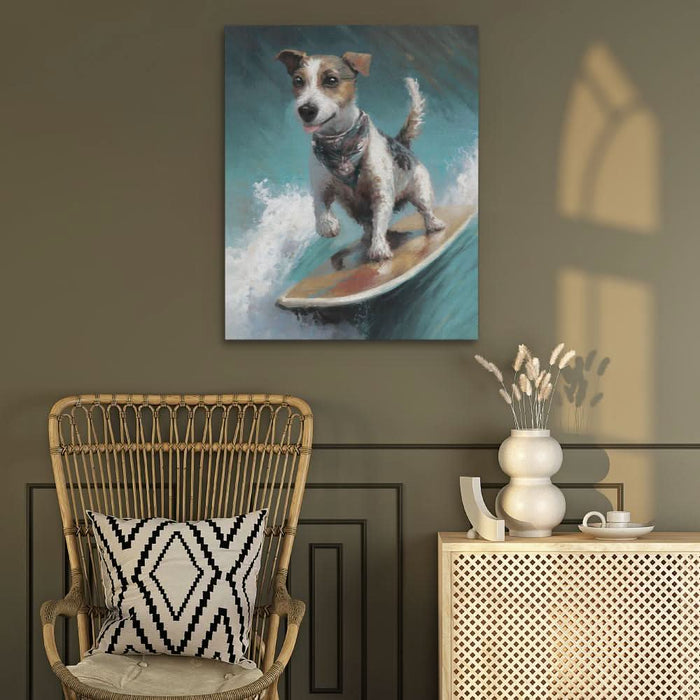 Surf Dog - Animals Art