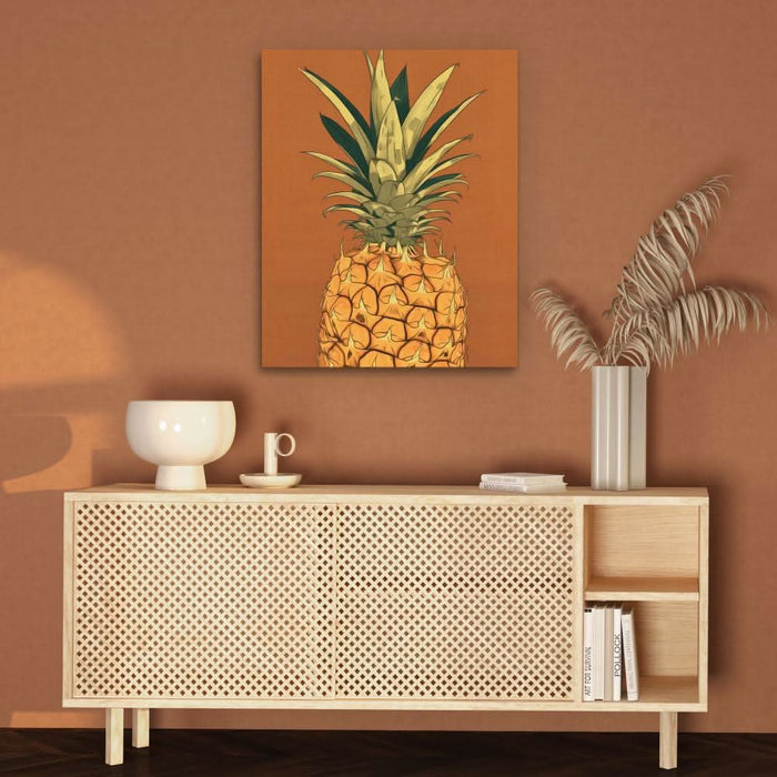 Sweet Pina - Large Bohemian Canvas Print
