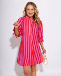Sweet Stripe Tie-Back Mini