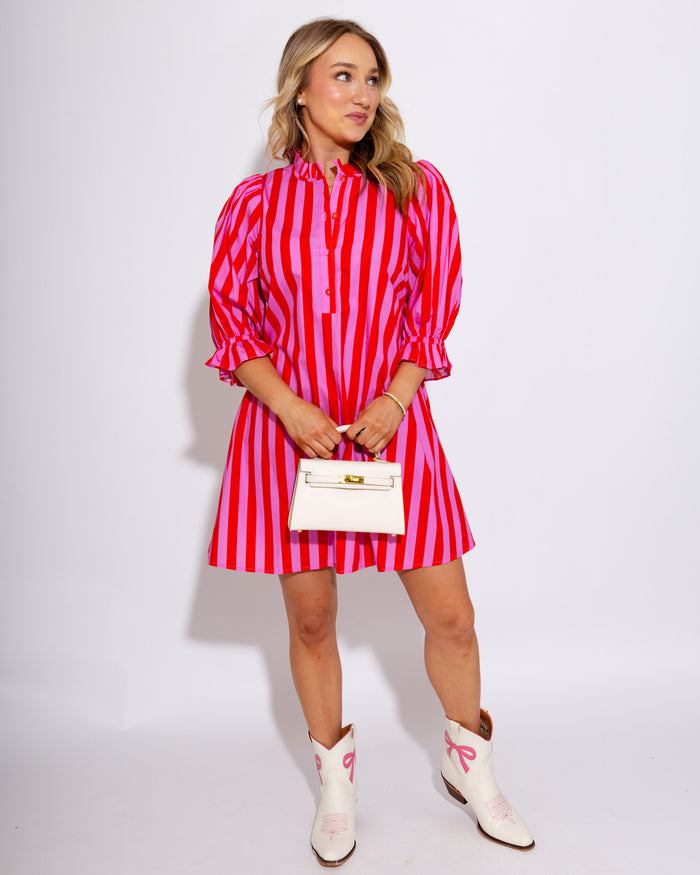 Sweet Stripe Tie-Back Mini