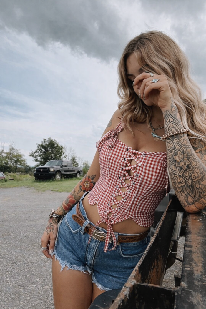 Sweetheart Stitch Corset