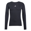 adidas TECHFIT Long-Sleeve Compresion Tee | Black | Men's