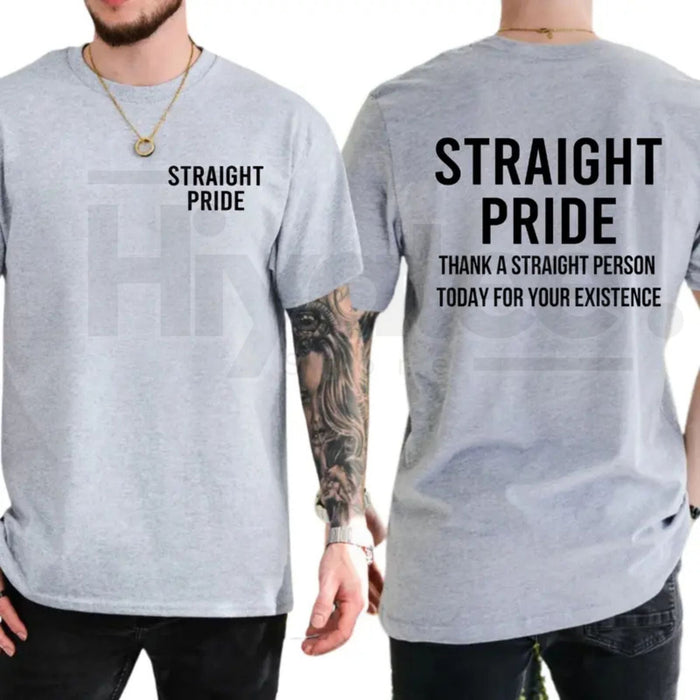 "Thank A Straight Person Today" – Funny Sarcastic Straight Pride Unisex Top
