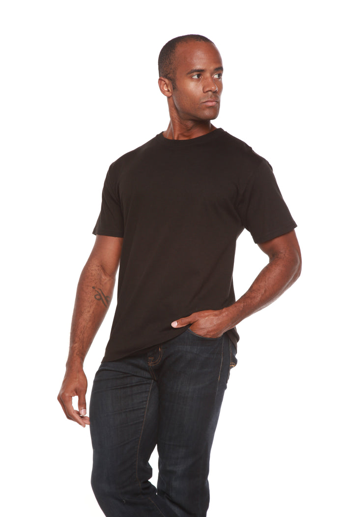 The Original Men's Bamboo Viscose/Organic Cotton Short Sleeve T-Shirt - Classic Cut