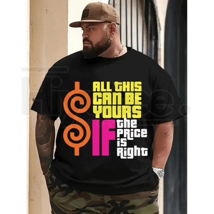 "The Price Is Right" – Heavyweight 100% Cotton Retro Graphic Top