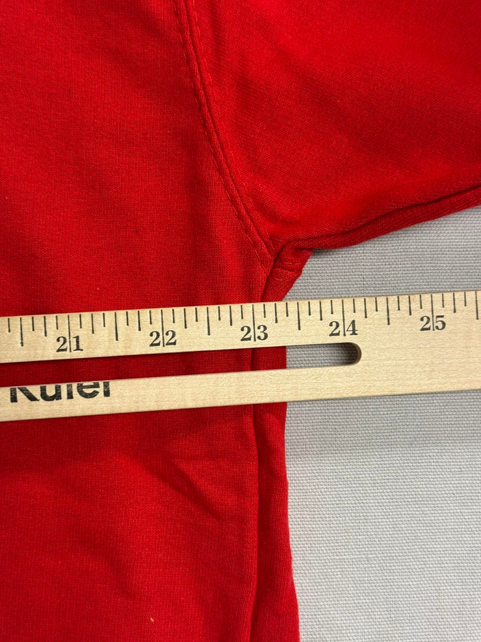 The Strokes Band Logo Hoodie - Strokes Guitar Fret Red L