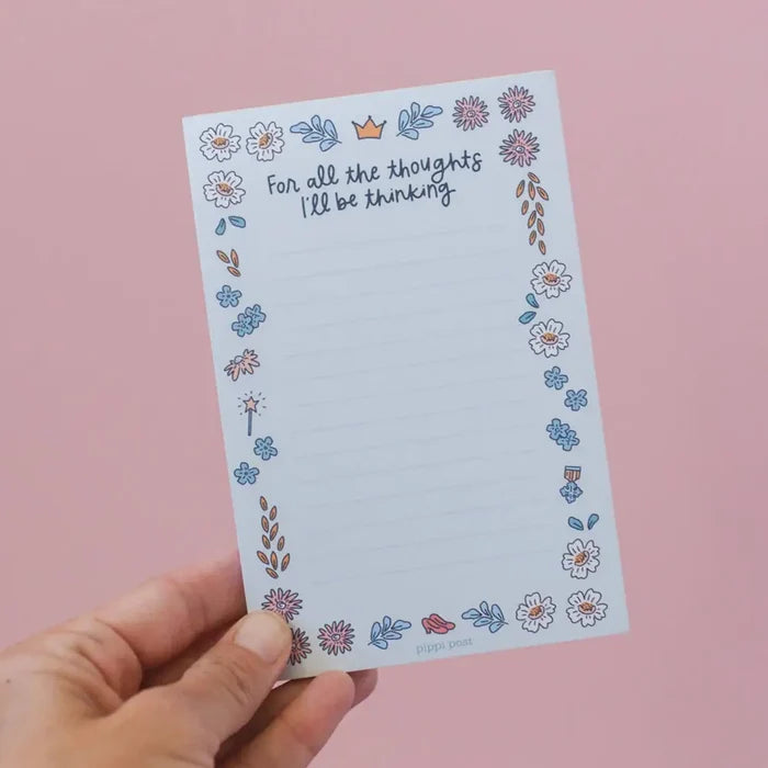 Thoughts I’ll Be Thinking Wizard of Oz 4x6 Notepad - 538692