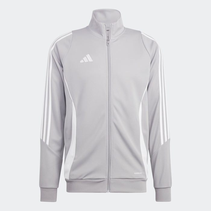 adidas Tiro 24 Training Track Jacket | Grey / White | Men's