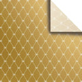 Tissue - Printed - Beautiful Bows Gold (Recycled Fiber)