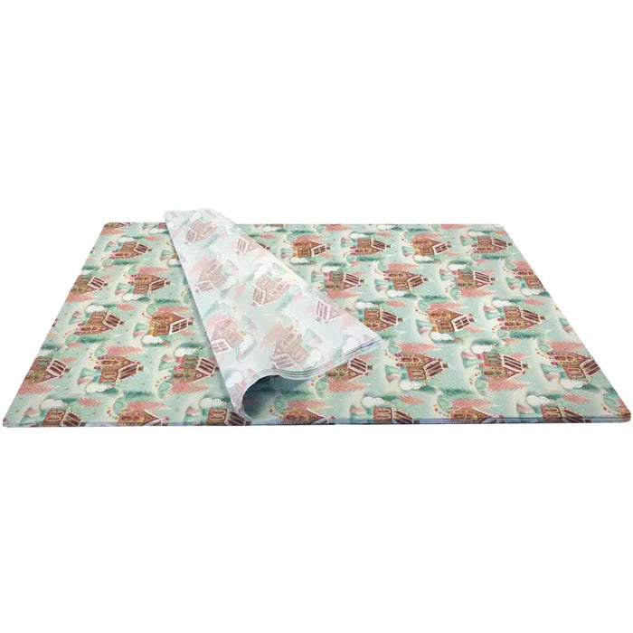 Tissue - Printed - Gingerbread Dreams - XPT702