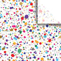 Tissue - Printed - Splatter - Retail 6 Pack (24 Sheets) -