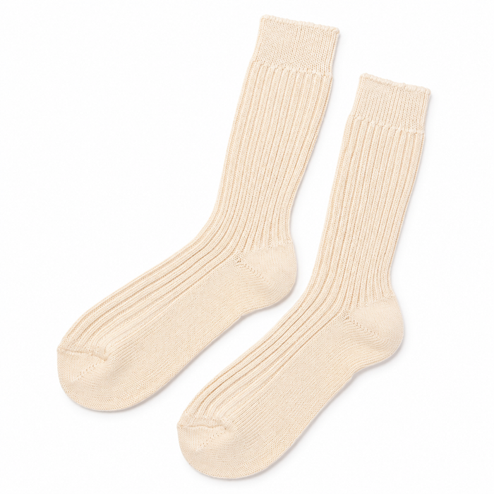 tittimitti® 100% Organic Cotton Men's Boot Socks. 1 Pair. Made in Italy.