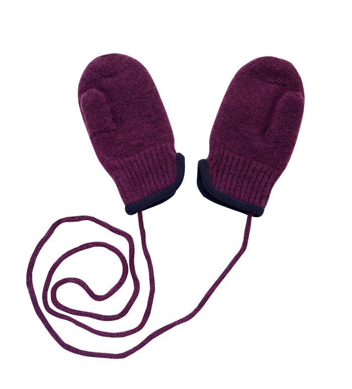 tittimitti® 100% Virgin Wool Baby Toddler Kids Thumbed Mittens OEKO-TEX Standard 100