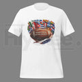 "Together We Are America" Football Graphic Tee – Latinos Valentine's Gift
