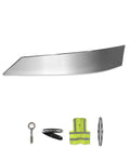 Top Bumper Fin Stainless Steel Driver 14" / 16" Bumper 2008-2017 Freightliner Cascadia 125 113