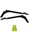 Top Lower Wind Cab Fairing Support Brackets 2L 2R Set 2018-2024 Volvo VNL