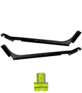 Top Upper Wind Cab Fairing Support Brackets L1 R1 Set 2018-2024 Volvo VNL