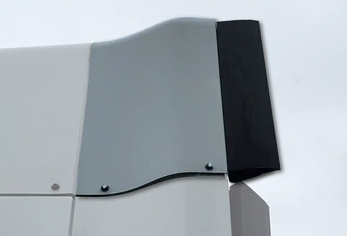 Top Wind Fairing Cab Extender with Trim Molding Driver International LT625