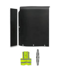 Top Wind Fairing Cab Extender with Trim Molding Passenger International LT625