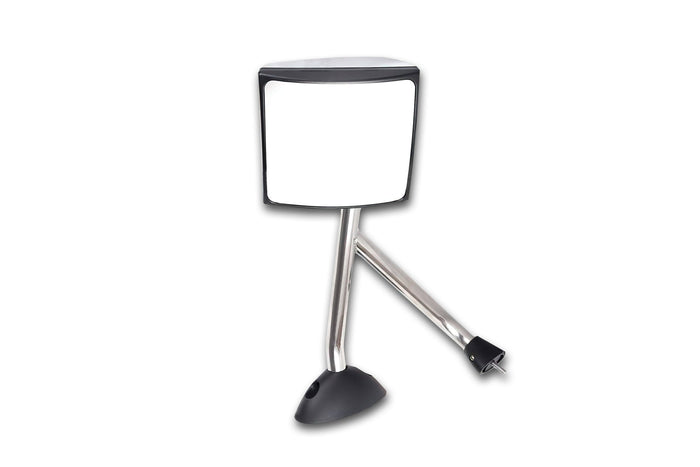 Towing Hood Mirror Chrome Left Side International Durastar -