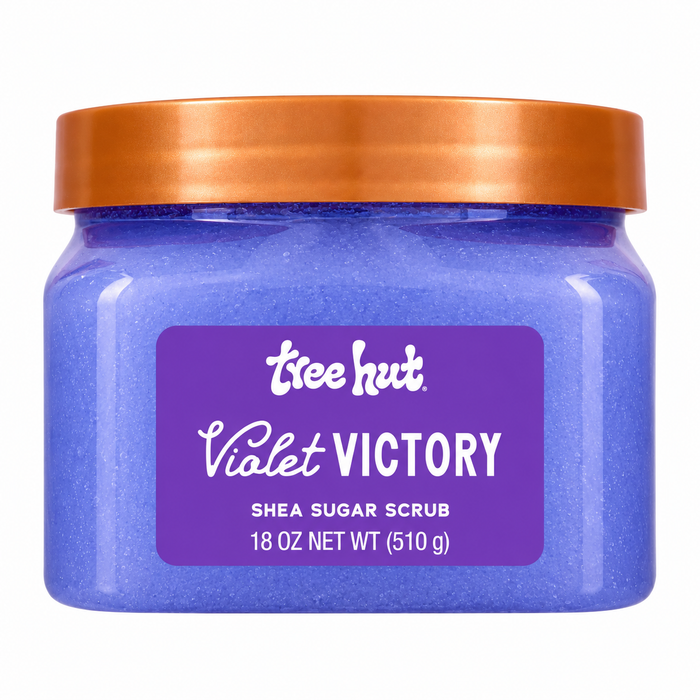 Tree Hut Violet Victory Shea Sugar Scrub 18oz
