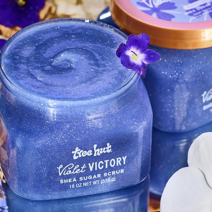 Tree Hut Violet Victory Shea Sugar Scrub 18oz