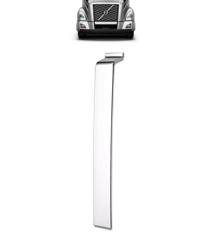 Trim Mold Middle Center Bumper Chrome Driver 2018+ Volvo VNL