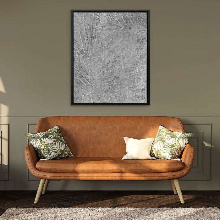 Tropical Imprint - Large Minimalist Canvas Print