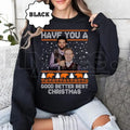 Ugly Christmas Sweater Caleb Williams & Ben Johnson: Chicago Football Sweatshirt