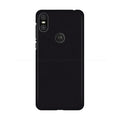 the mo moto phone case is shown in black