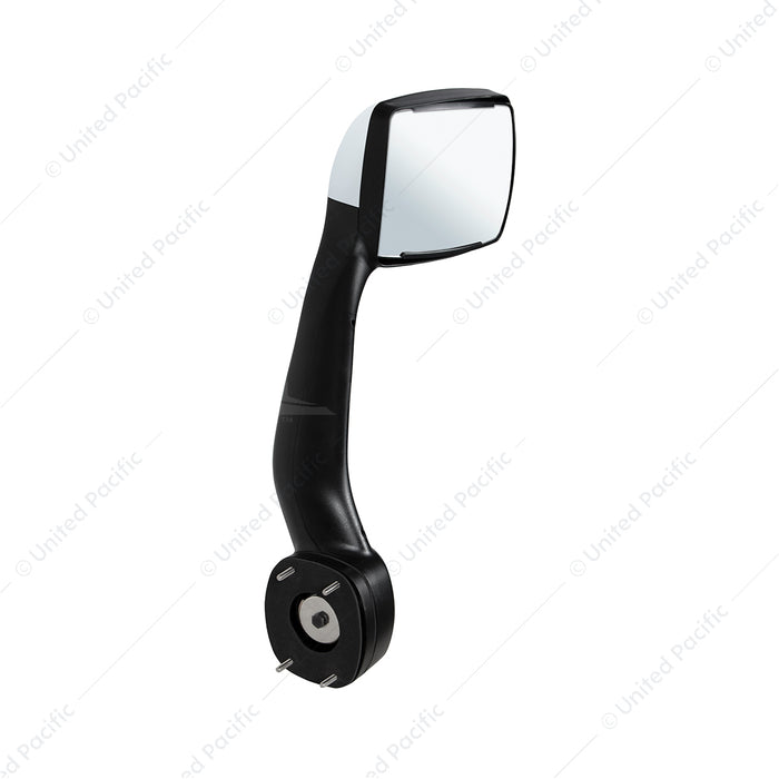 UNITED PACIFIC 42839 Hood Mirror Chrome For 2013-2021 Kenworth T680 Passenger Side
