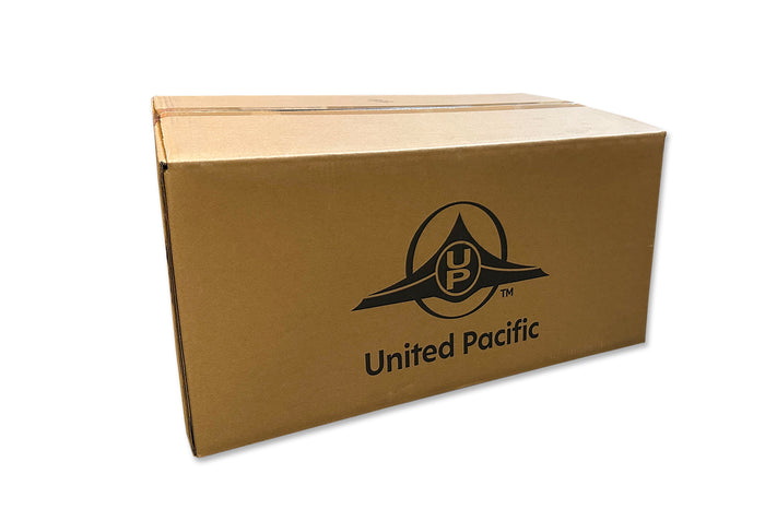 UNITED PACIFIC 42840 42841 Hood Mirror Black For Peterbilt 587 Set