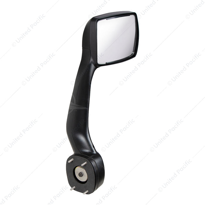 UNITED PACIFIC 42841 Black Hood Mirror For 2013-2021 Kenworth T680 Passenger Side