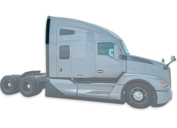 Upper Cab Fairing Extension Passenger 2022+ Kenworth T680 Next Gen