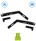 Upper Lower Wind Cab Fairing Support Bracket Set 2R 2L 2025 2026 Volvo VNL New