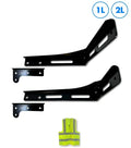 Upper Wind Cab Fairing Support Brackets Set 1L 2L Driver 2025 2026 Volvo VNL New