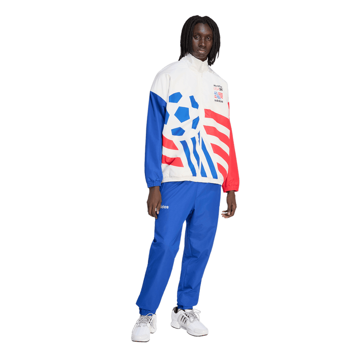 adidas USA 94 Graphic Woven Track Top | Cloud White | Men's