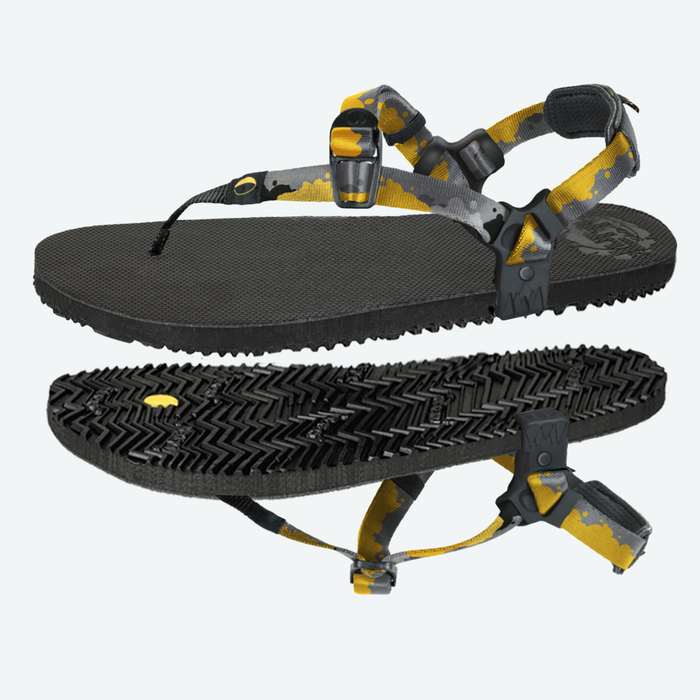 USA Sandal Builder 🇺🇸 - yellow-camo build with outsole