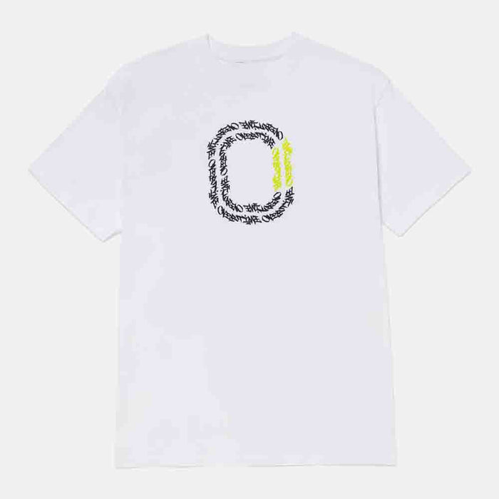 Front view of the Overtime Vandal Script Tee.