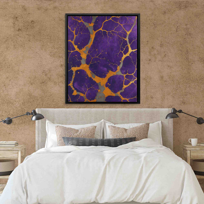 Veins of Gold - Gold Wall Art for Bathroom