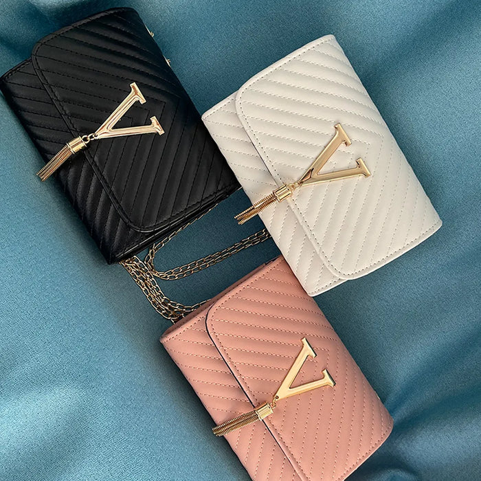 Verónica Adriaen Geniune Leather Shoulder Bag